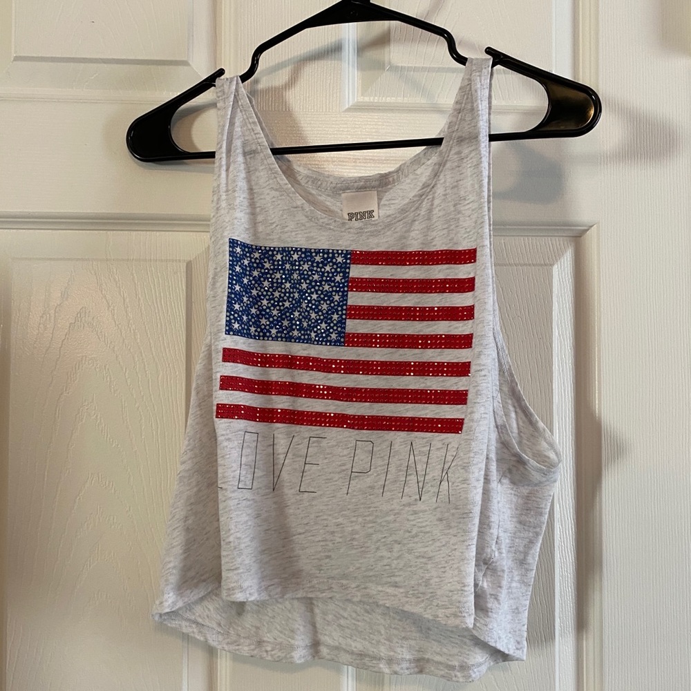 American Flag Tank Top